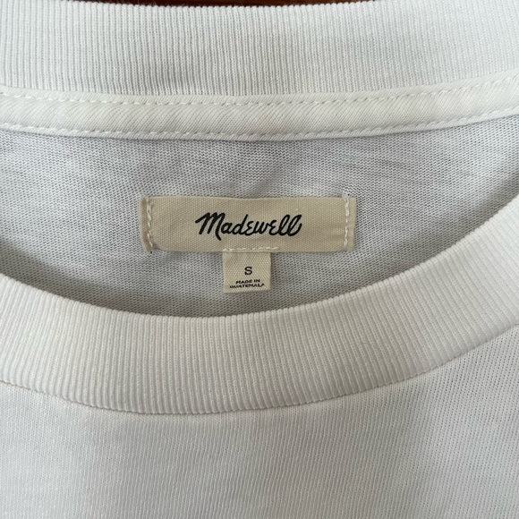 Madewell white T-shirt - Picture 2 of 3